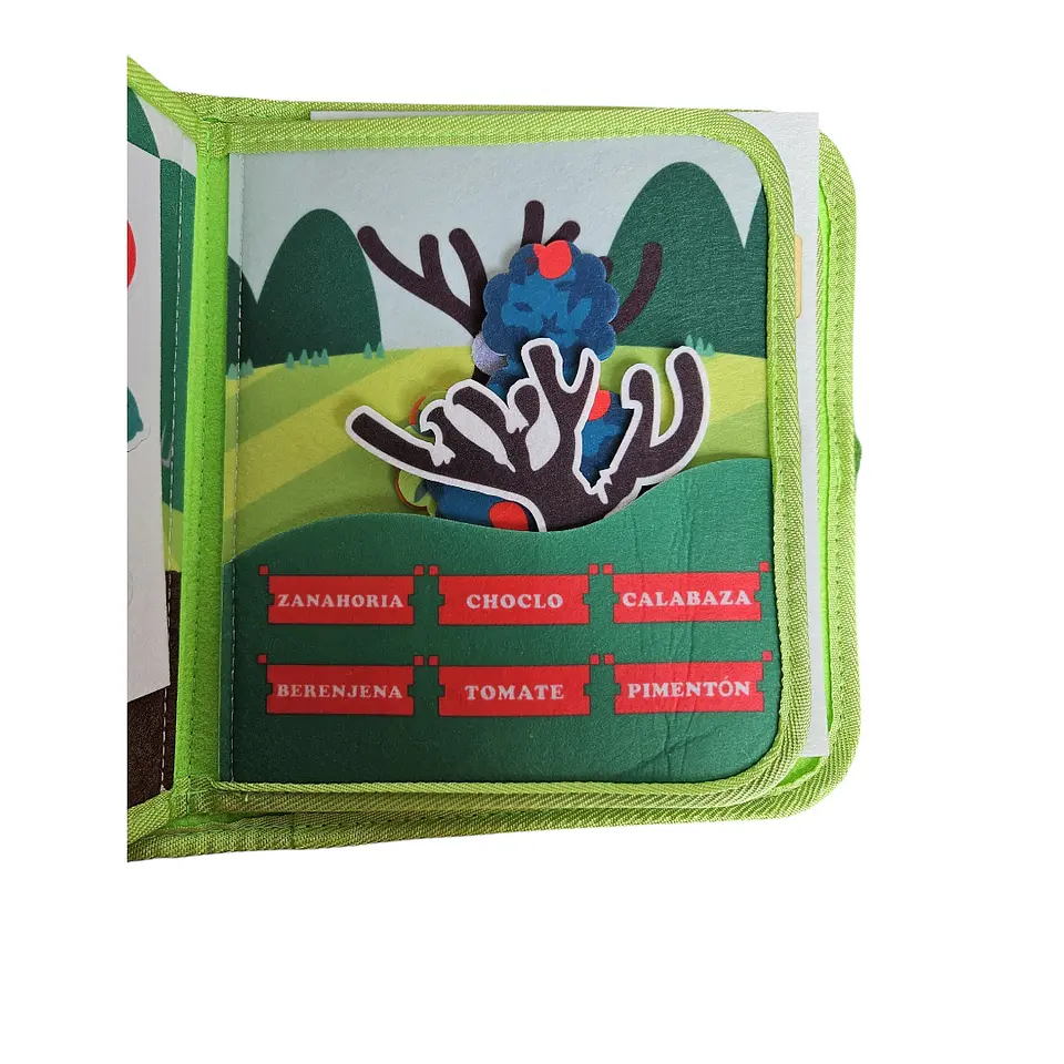 Libro sensorial de granja 7