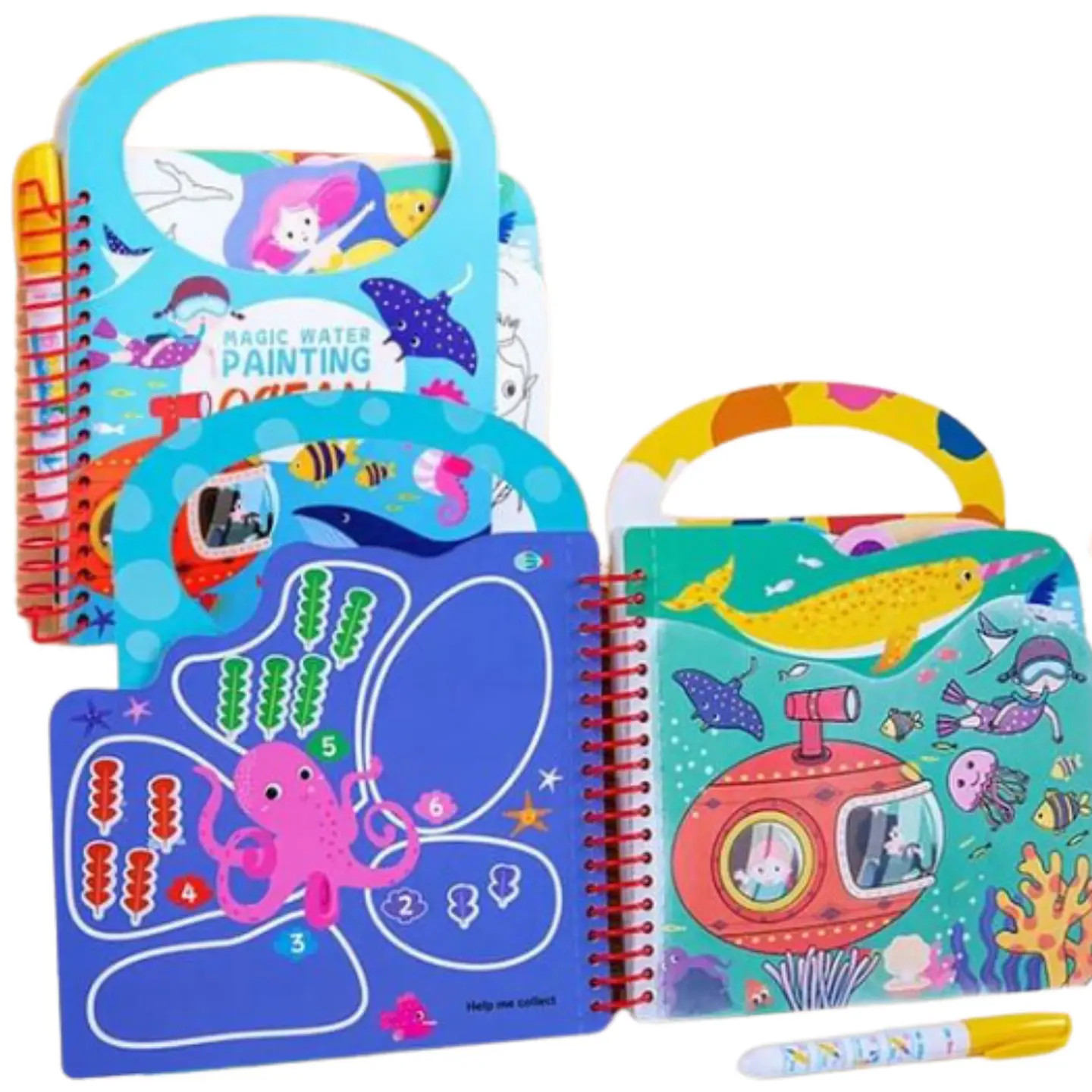Libro mágico de agua  3