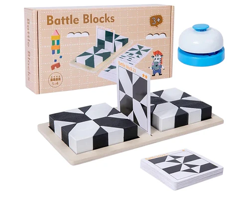 Juego de Batalla blanco y negro