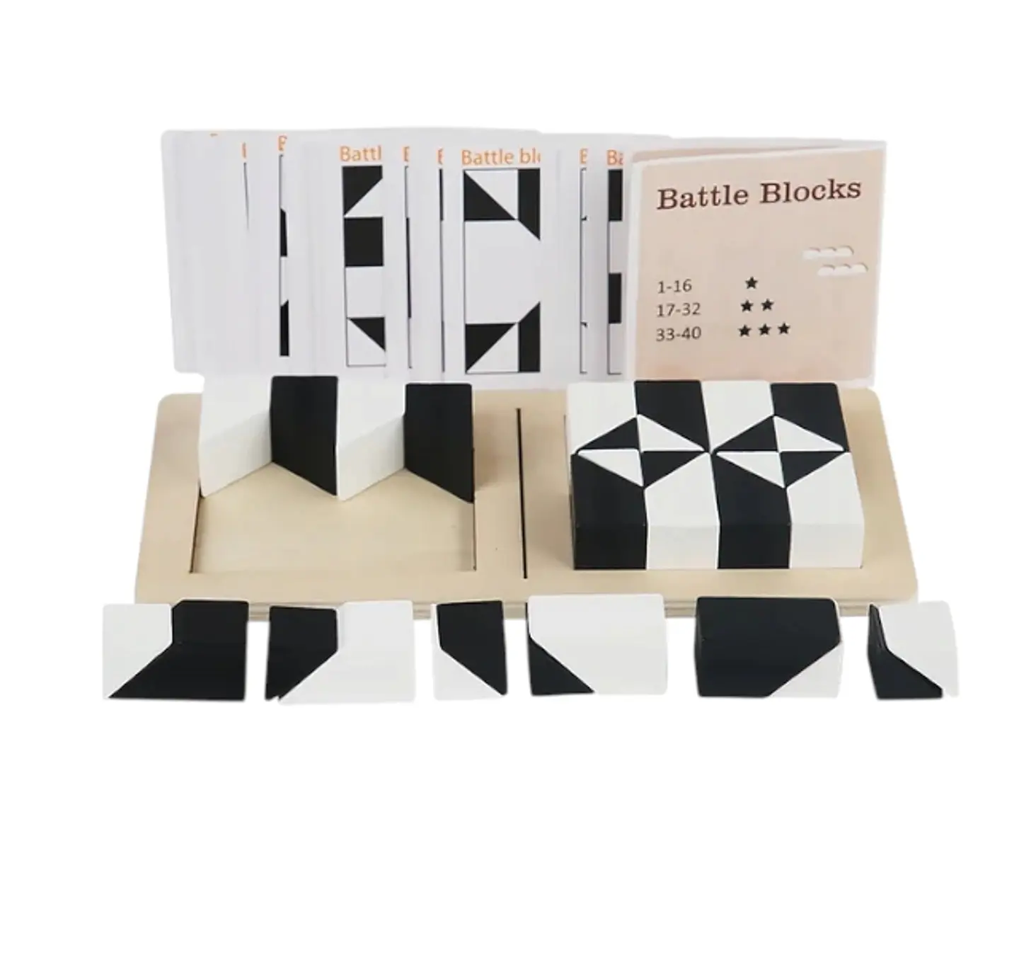 Juego de Batalla blanco y negro 4