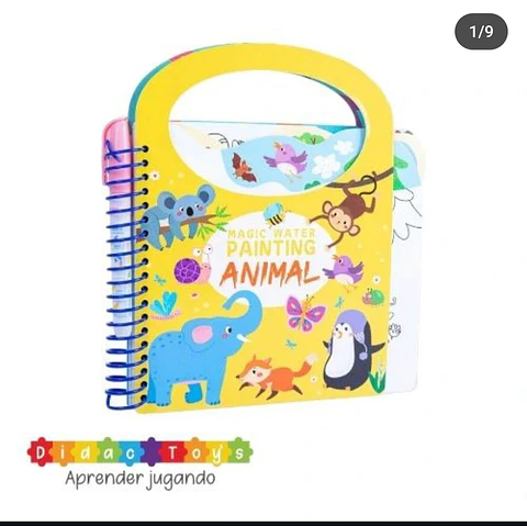 Libro mágico de agua 