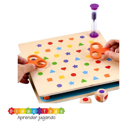 Juego 2 en 1 memorice infantil y ojo de lince 