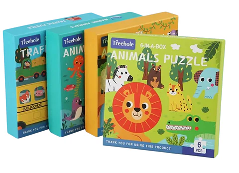 Puzzle de inicio 6 en 1