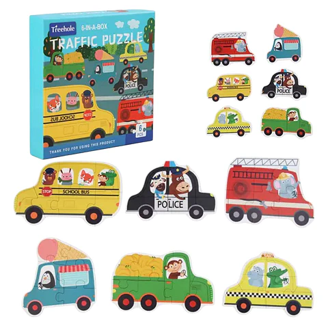 Puzzle de inicio 6 en 1