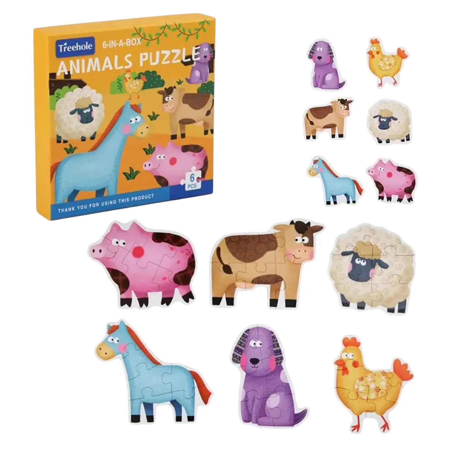 Puzzle de inicio 6 en 1 6
