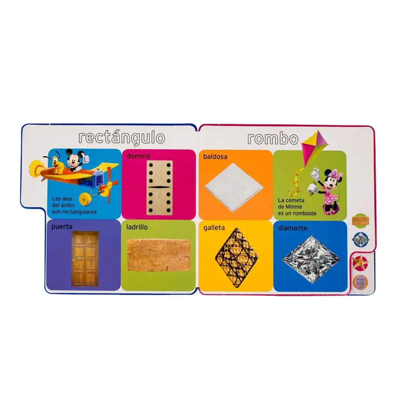 Libro infantil La Casa de Mickey Mouse: Formas 2