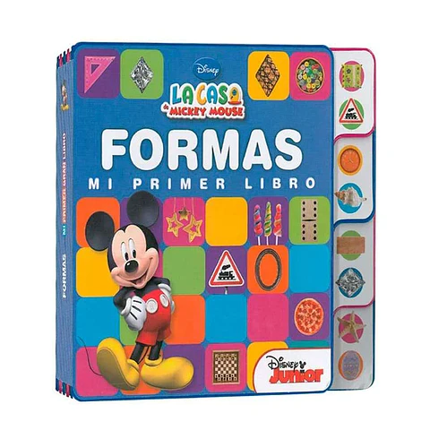 Libro infantil La Casa de Mickey Mouse: Formas