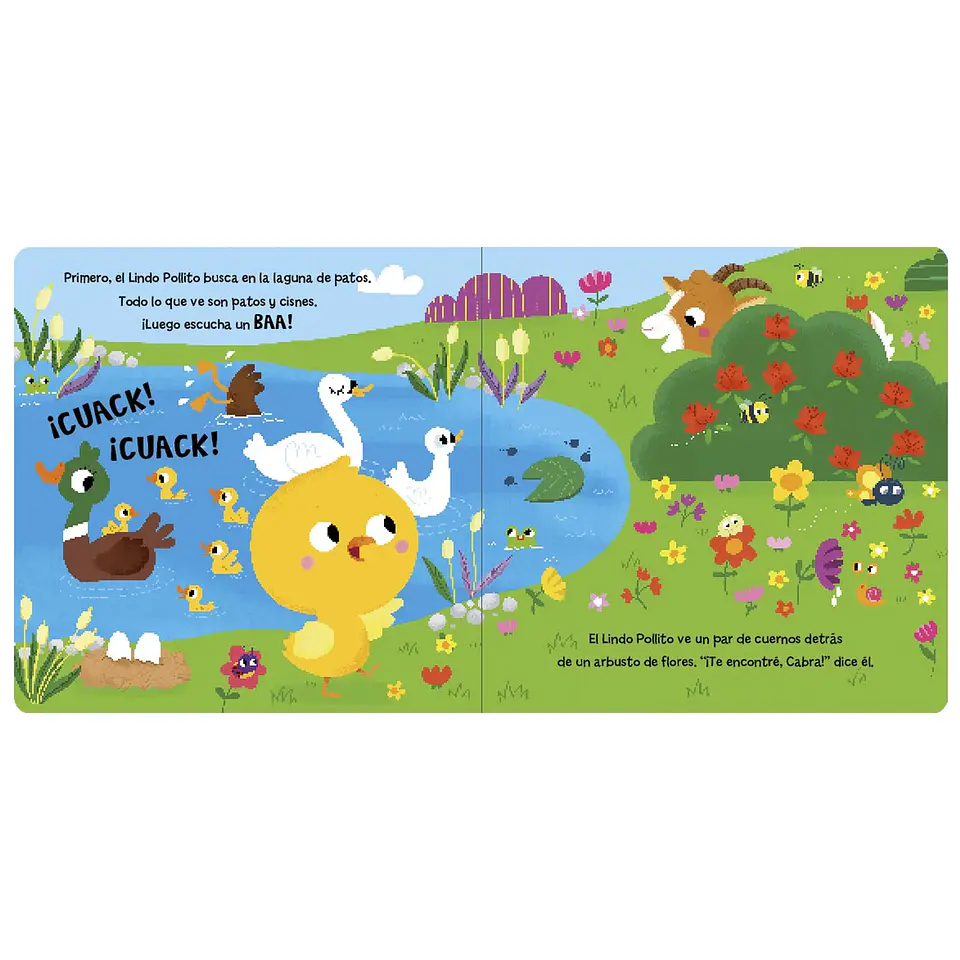 Libro infantil Lindo Pollito 2