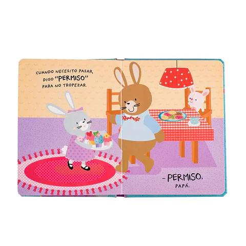 Libro infantil Buenos Modales: Con Permiso