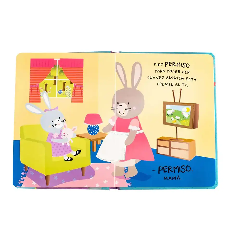 Libro infantil Buenos Modales: Con Permiso 3