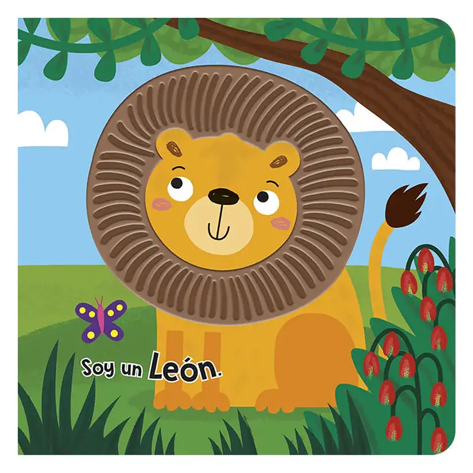 Libro infantil En la Selva: Un Libro para Tocar y Sentir 4