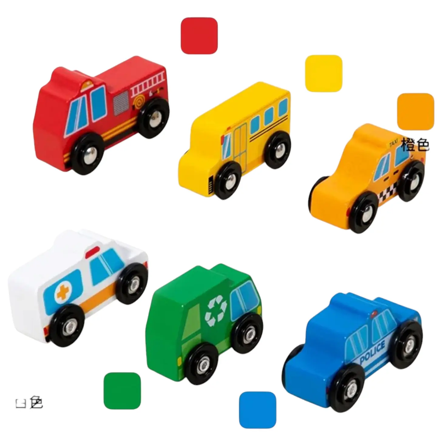 Set Autos y Señales de Transito 2
