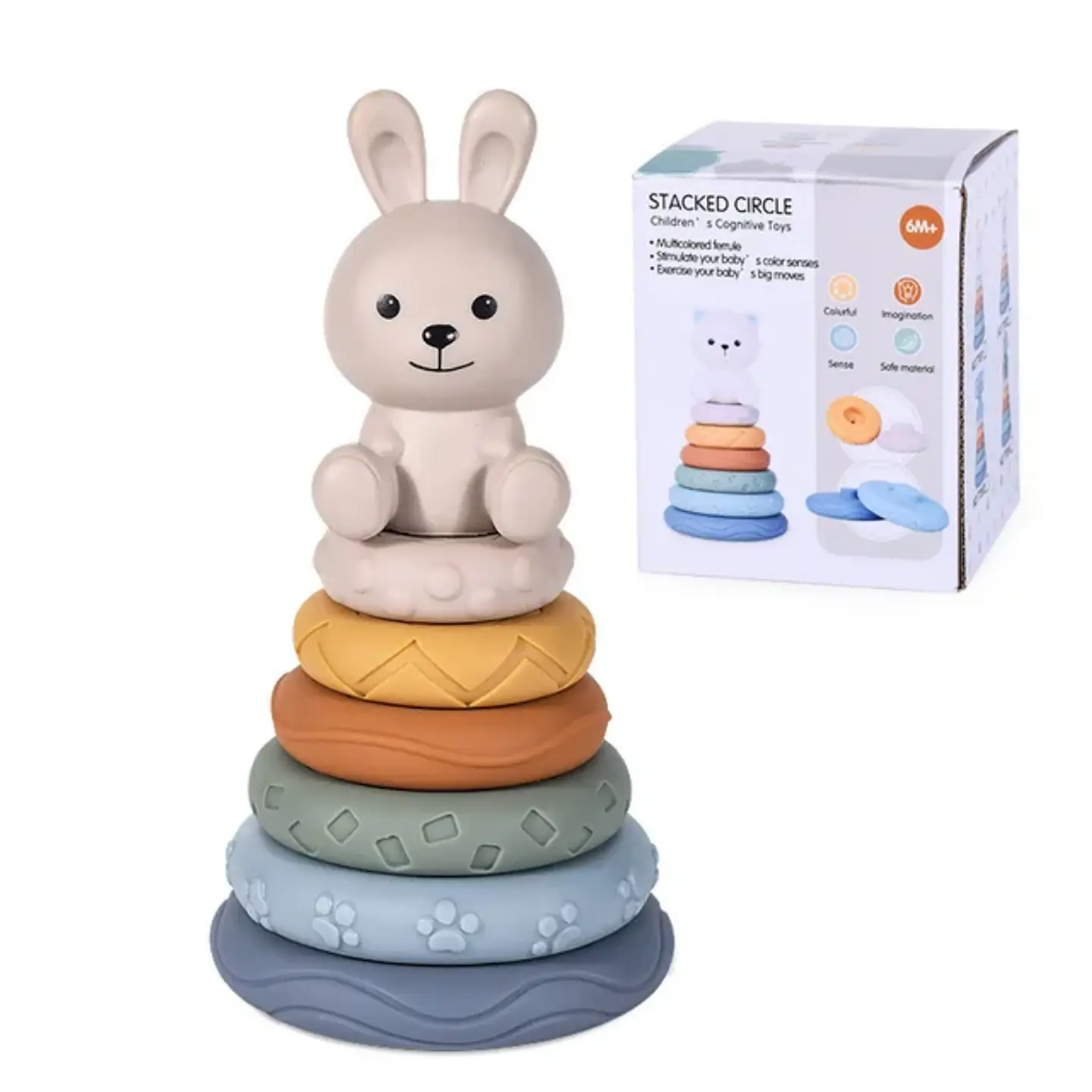 juguete encaje de goma para bebés  3