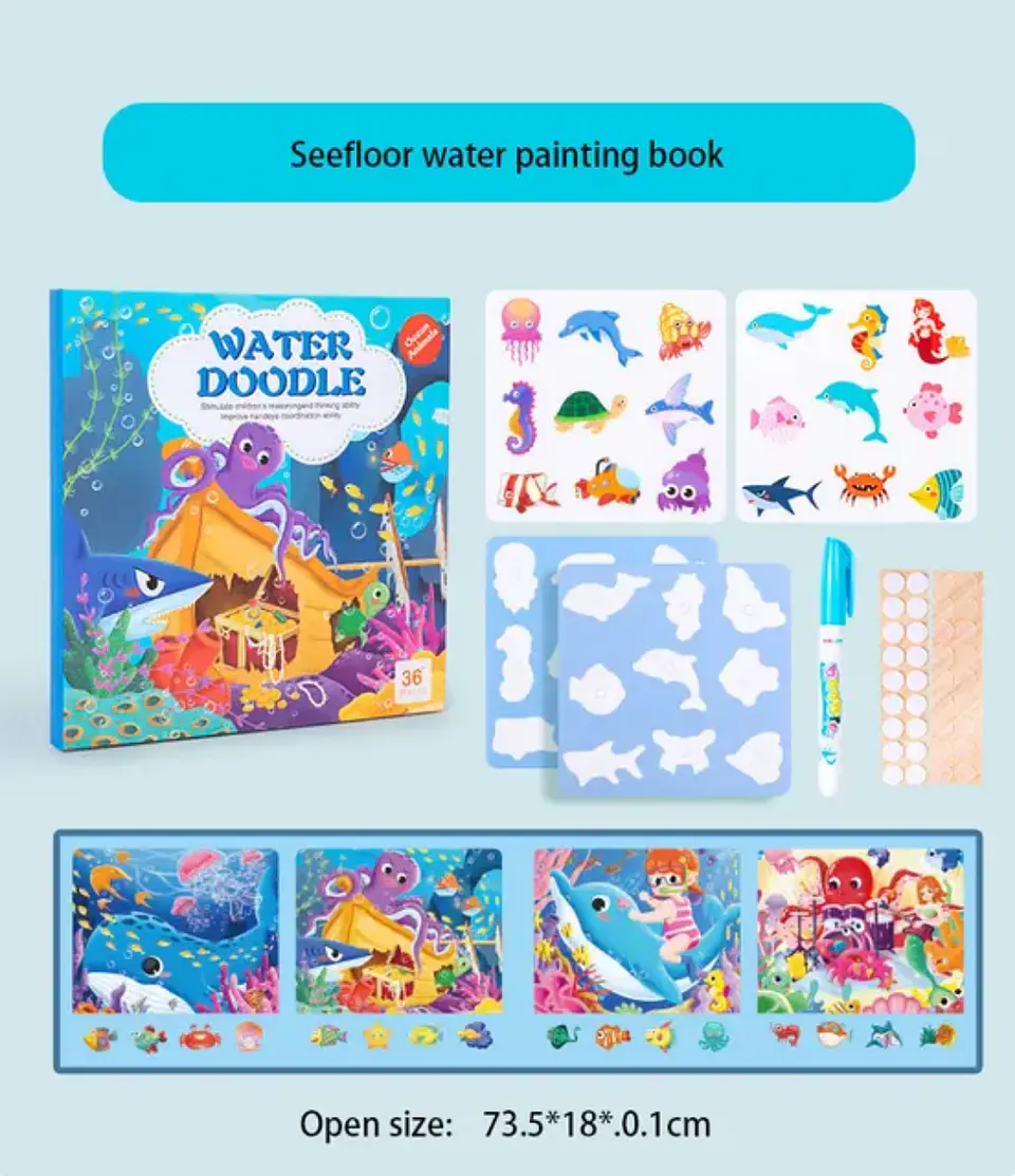 Libro mágico de agua  6