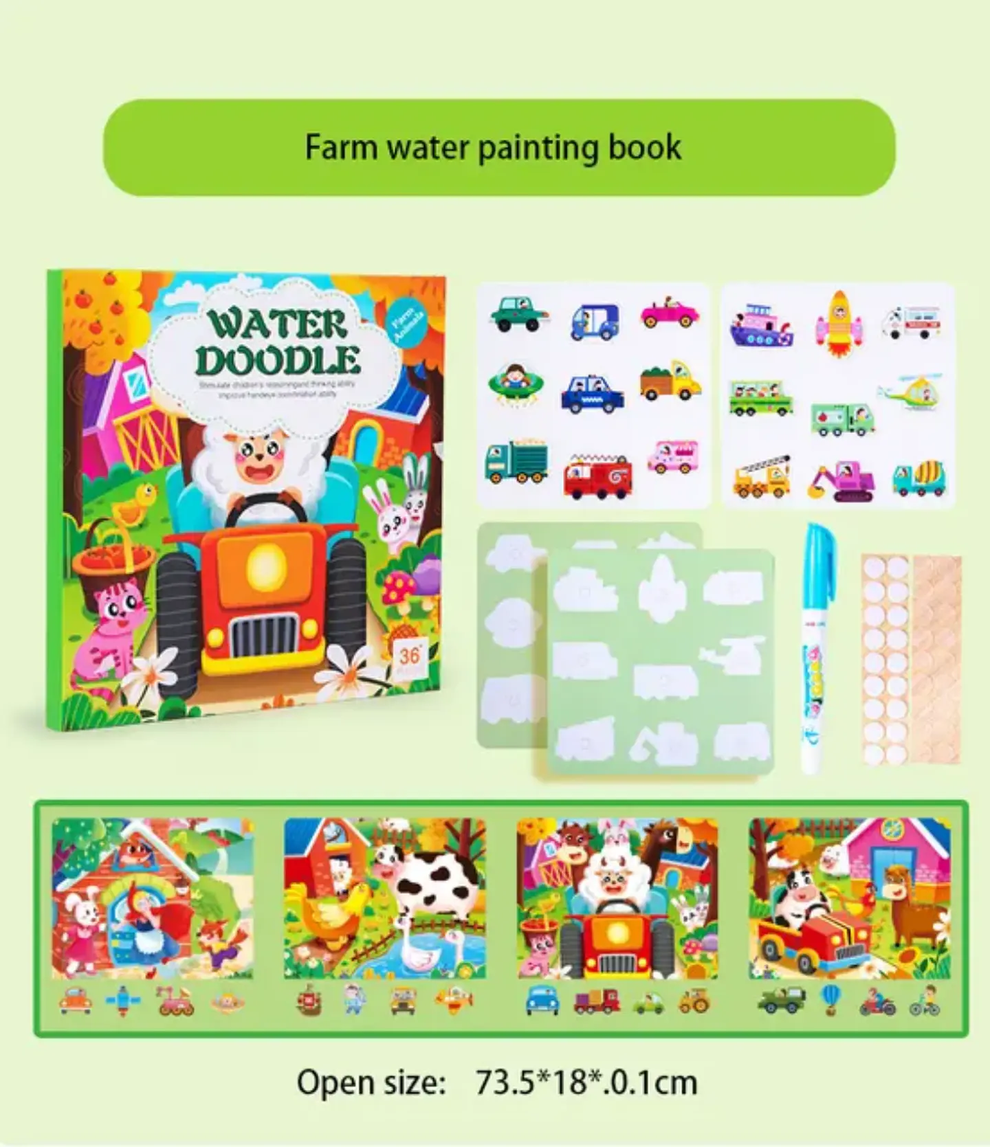Libro mágico de agua  8