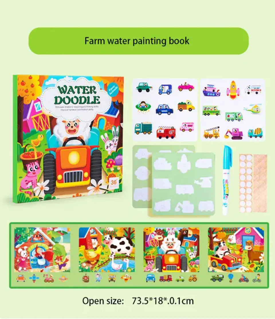 Libro mágico de agua  8