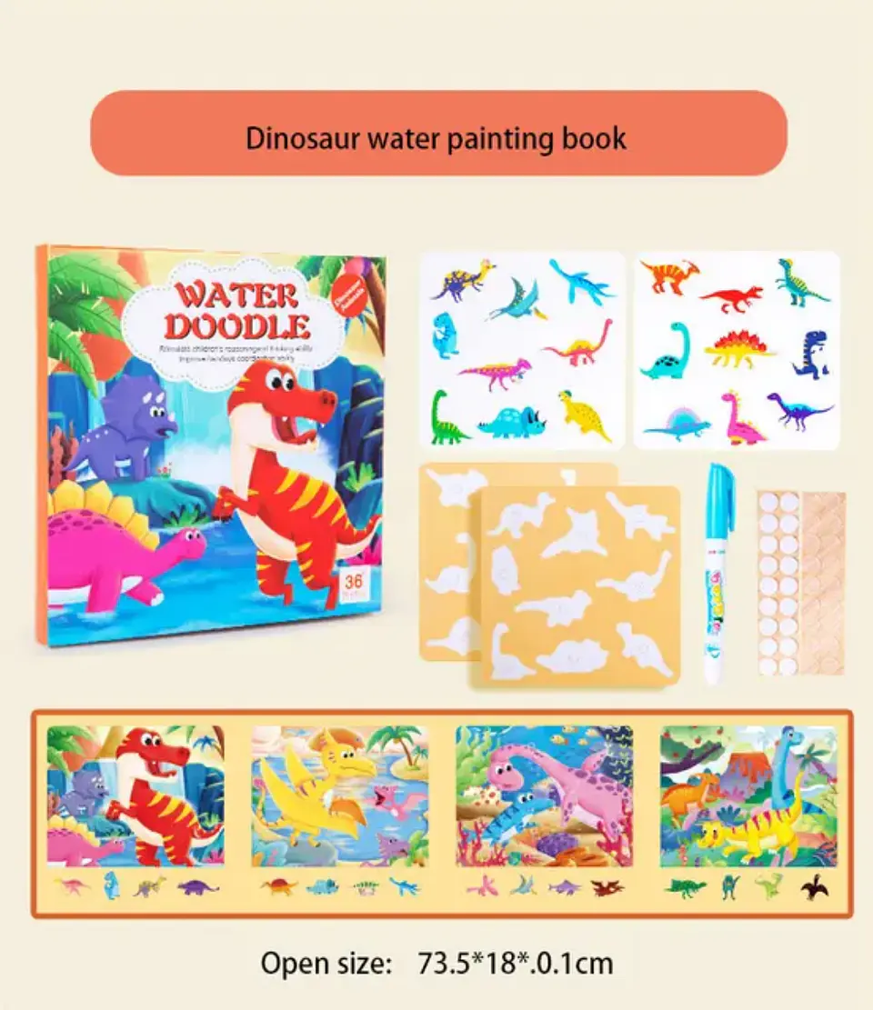 Libro mágico de agua  10