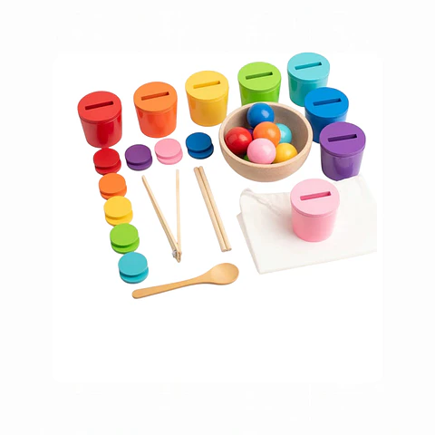 Juego clasificación Montessori 