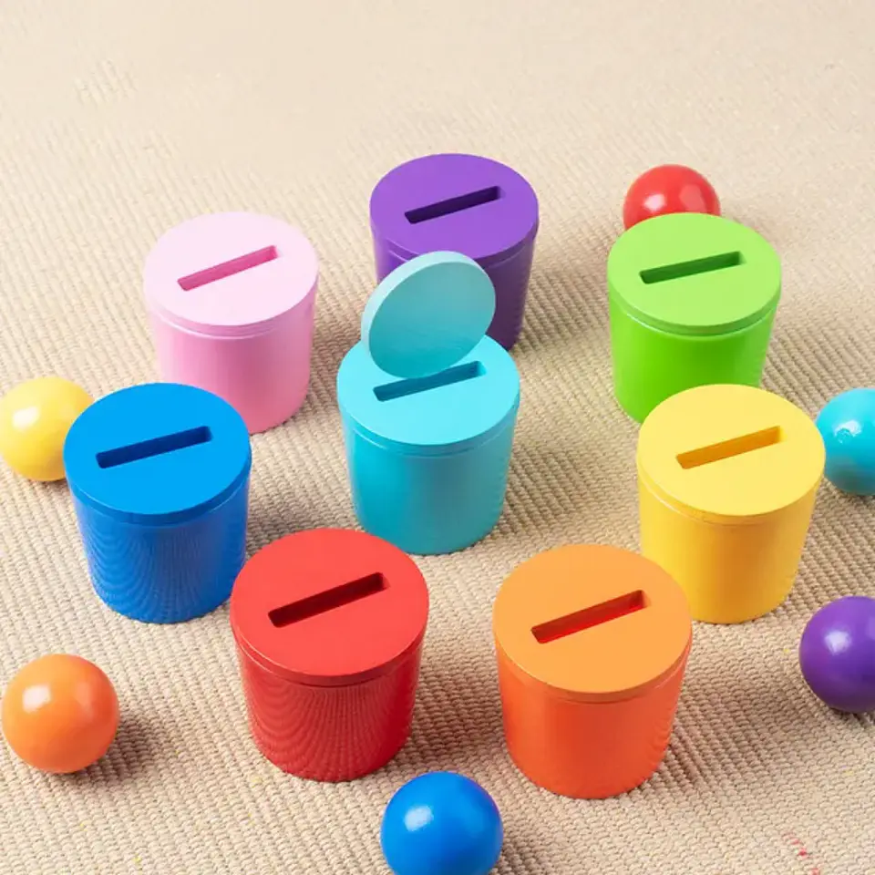 Juego clasificación Montessori  3