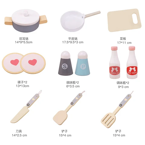 Cocina de madera corazón 