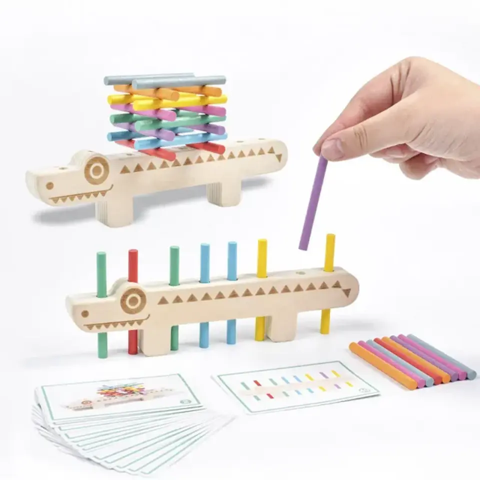Juego con patrones de madera  5