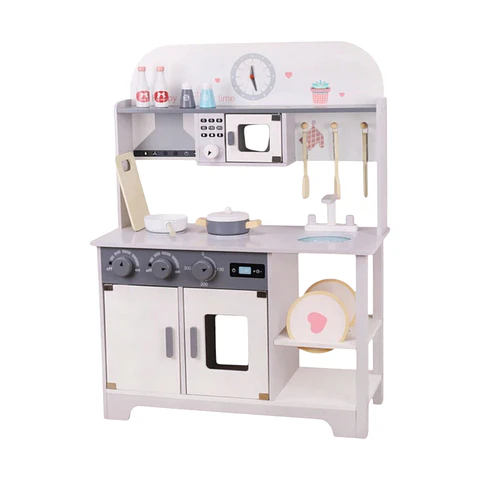 Cocina de madera corazón 