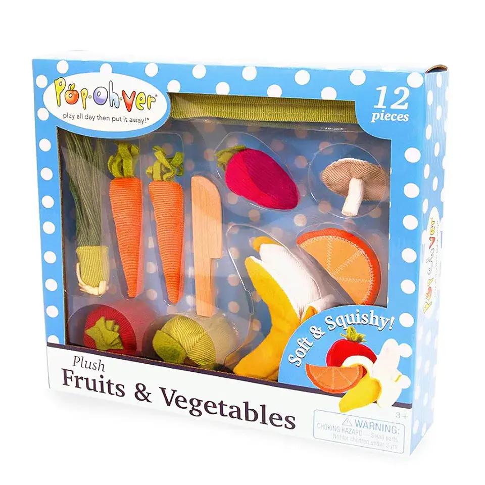 Juego Alimentos de tela  3