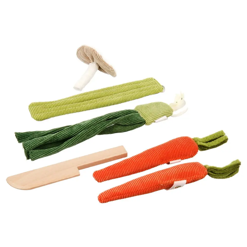 Juego Alimentos de tela  4