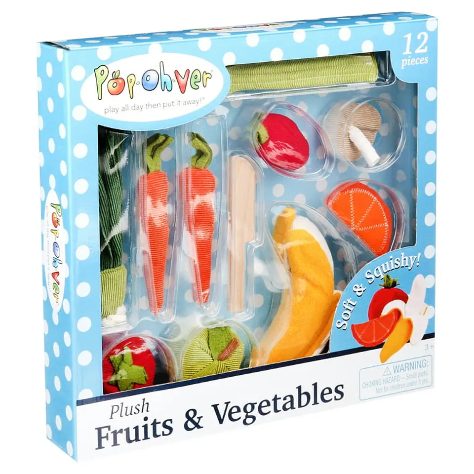 Juego Alimentos de tela  5