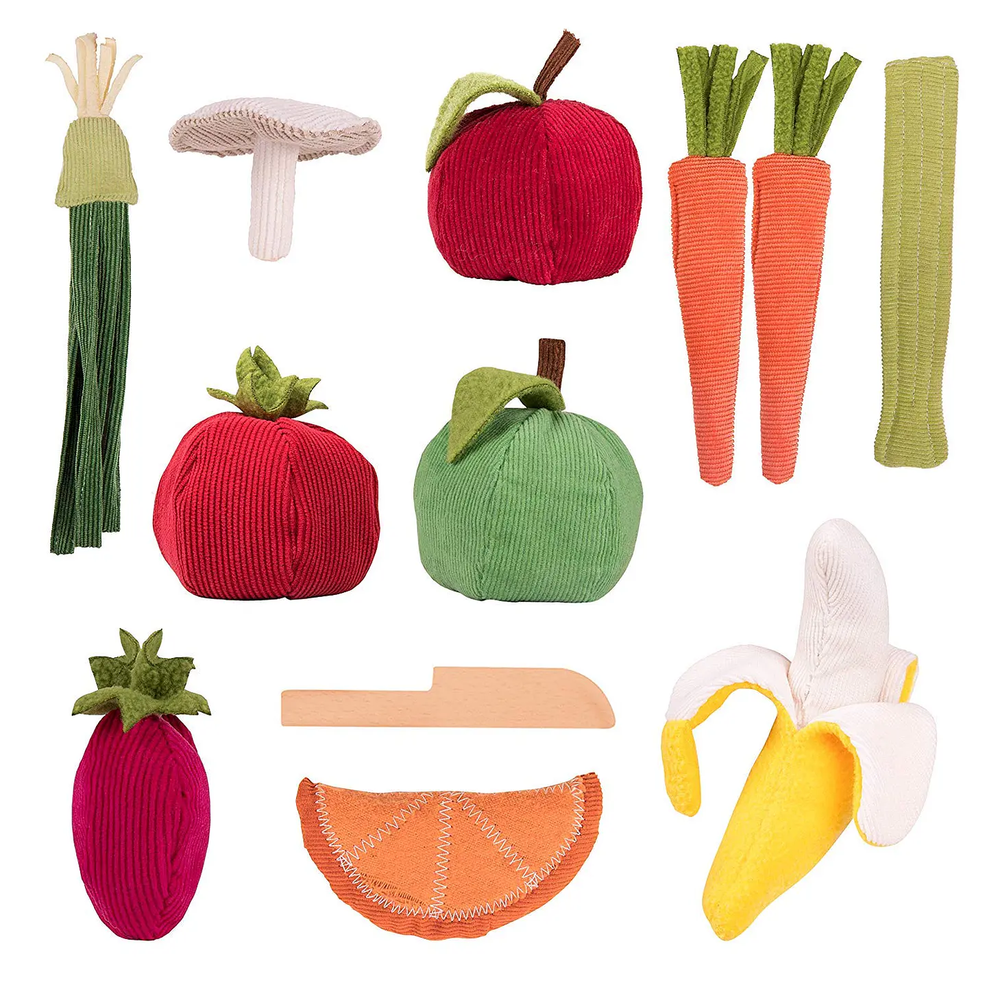 Juego Alimentos de tela  6