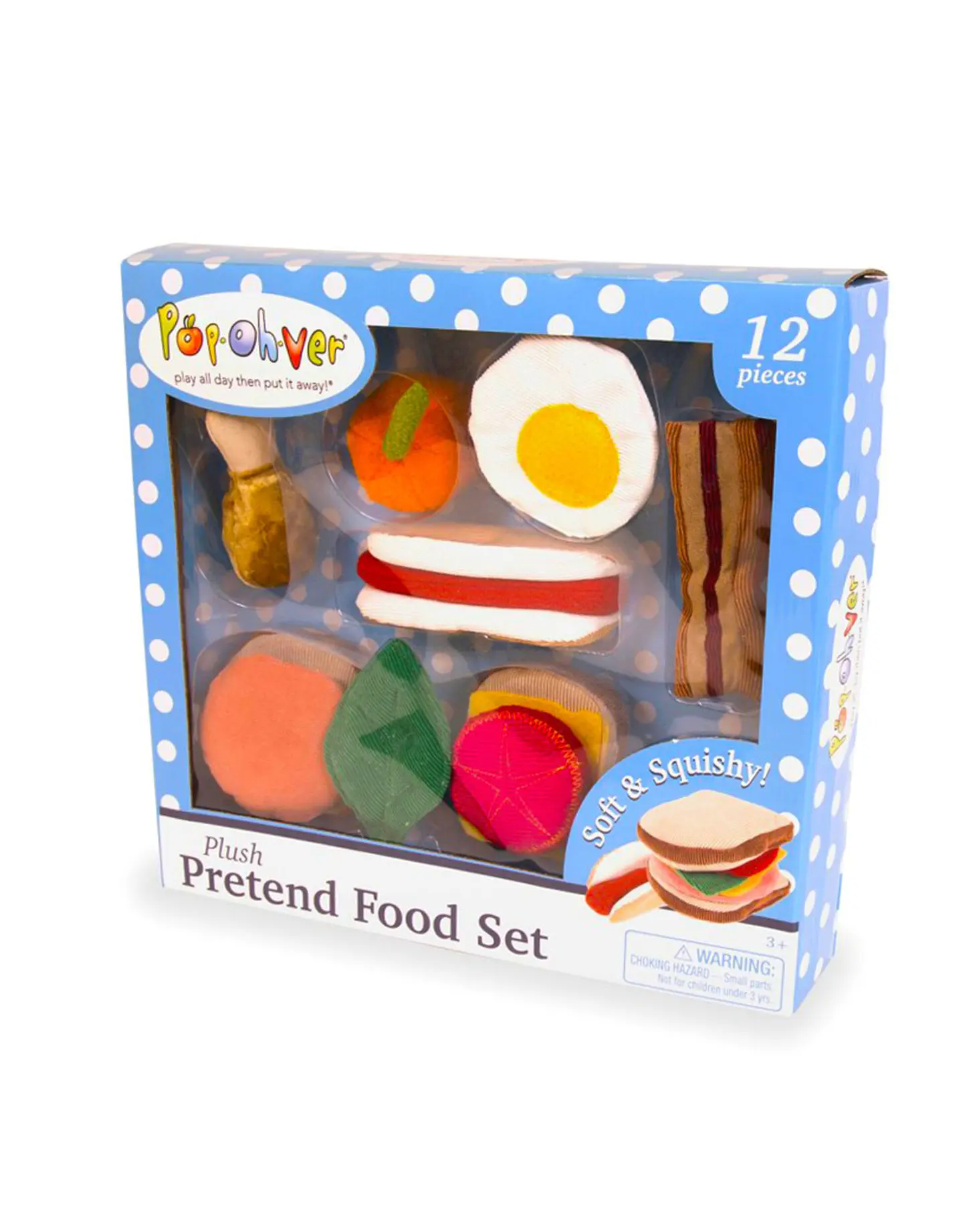 Juego Alimentos de tela  7