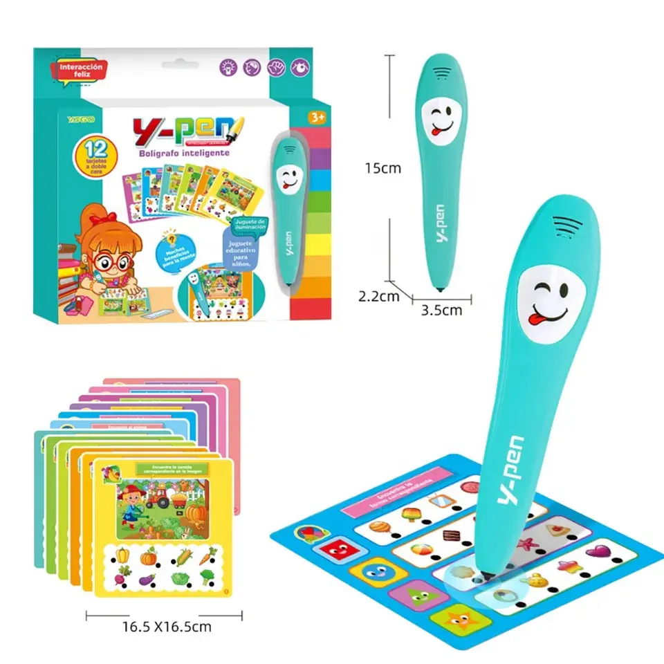 Tarjetas interactivas en español , Bolígrafo inteligente 3