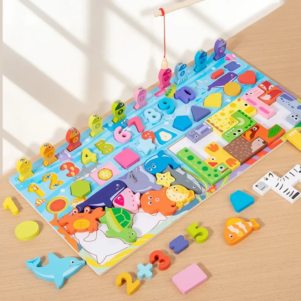 Tablero Montessori Multifuncional 1