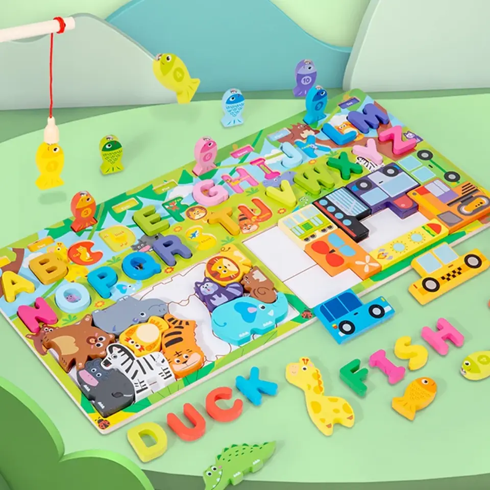 Tablero Montessori Multifuncional 2