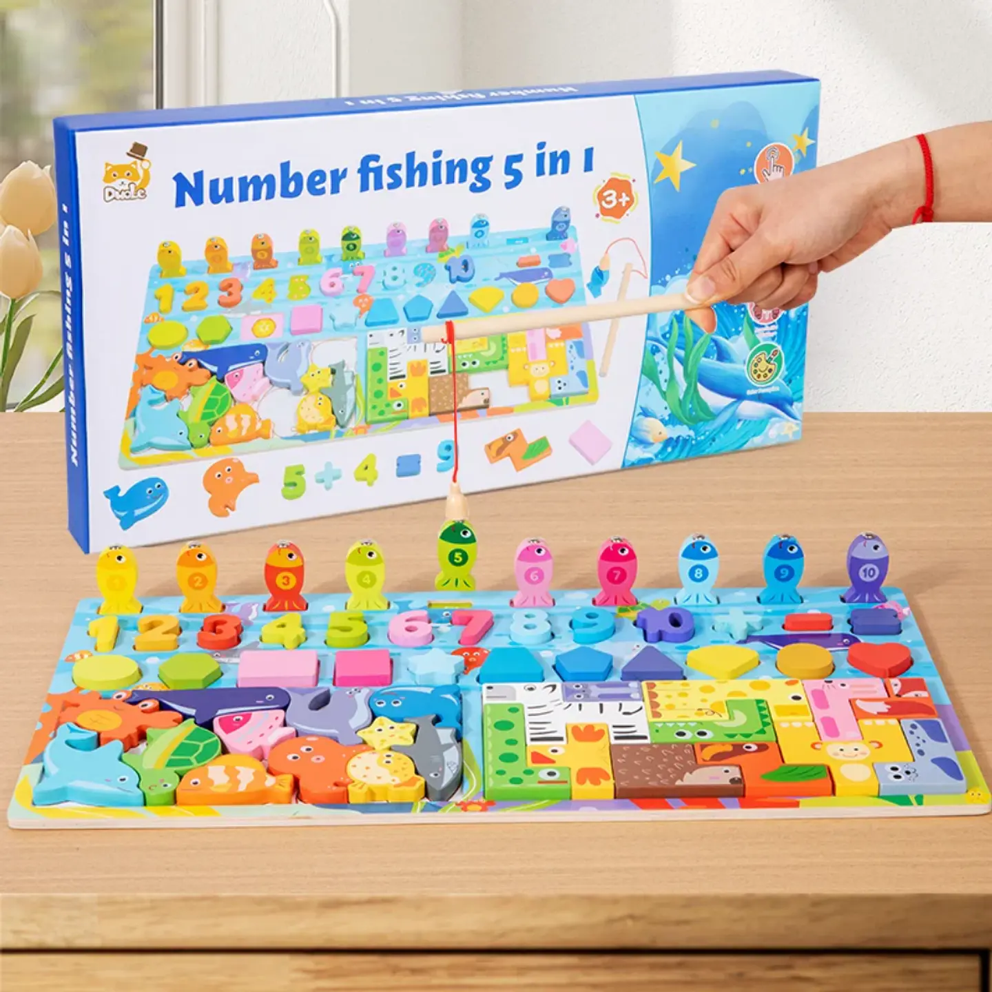 Tablero Montessori Multifuncional 6