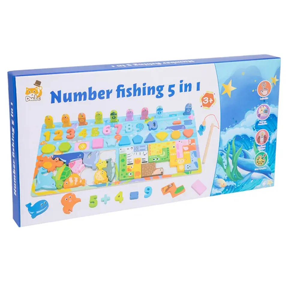 Tablero Montessori Multifuncional 7