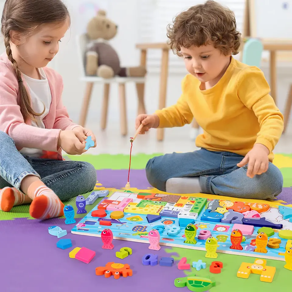 Tablero Montessori Multifuncional 8