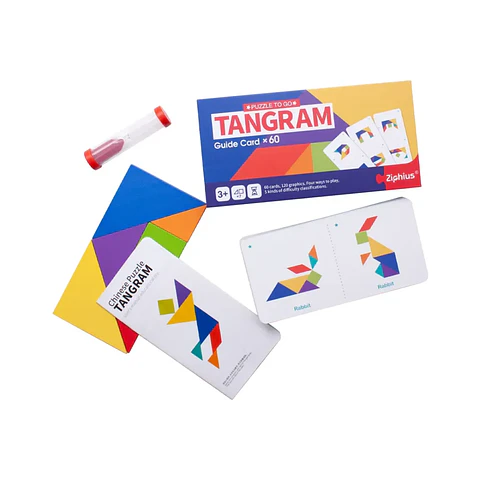 Puzzle Tangram de madera