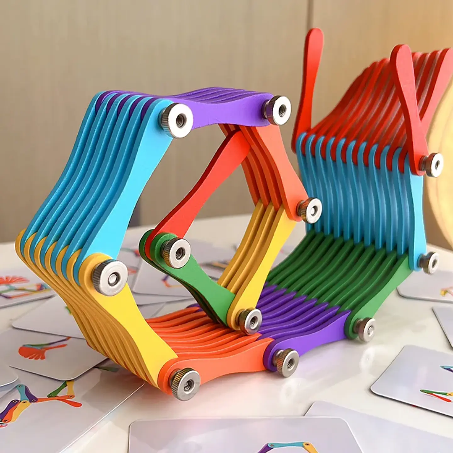 Juego Creativo de Construcción con patrones 4