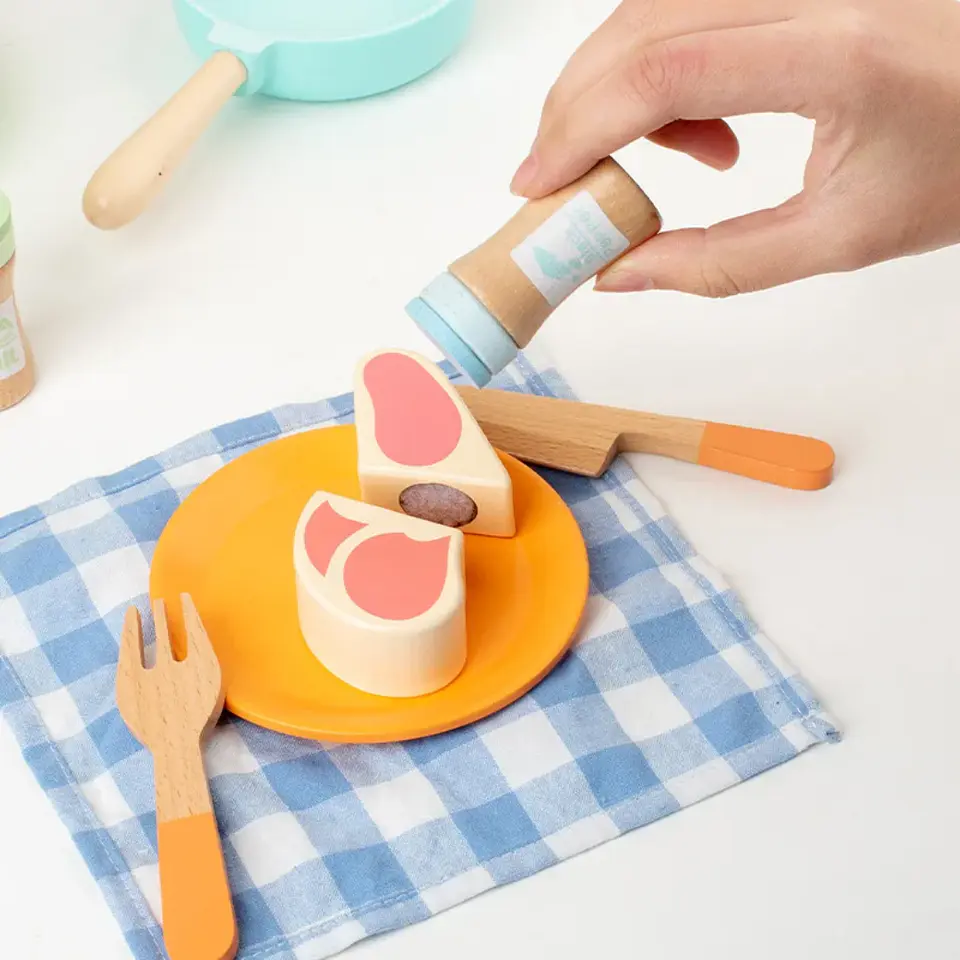Set de Accesorios de Cocina de Madera  5