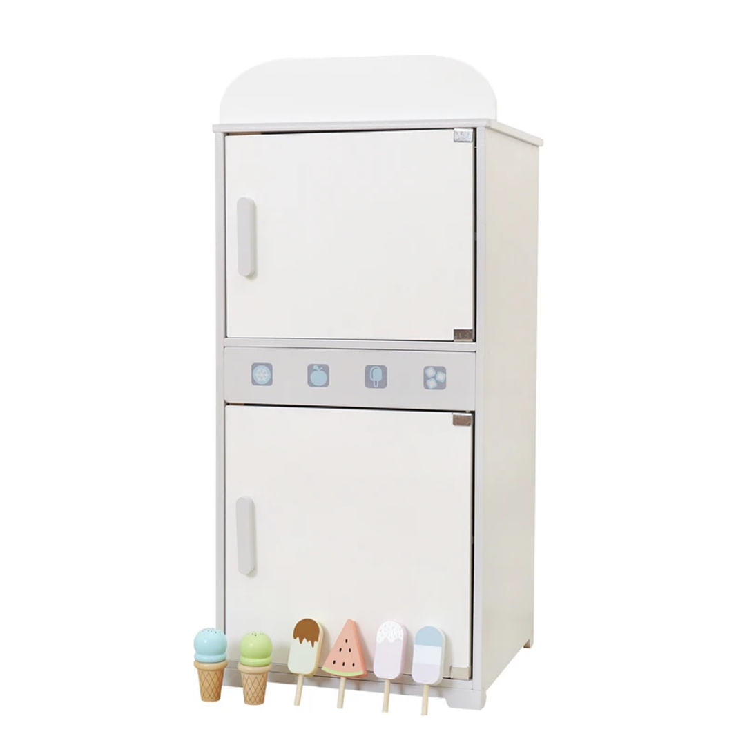 Refrigerador de Madera para Niños – Juego de Cocina  1