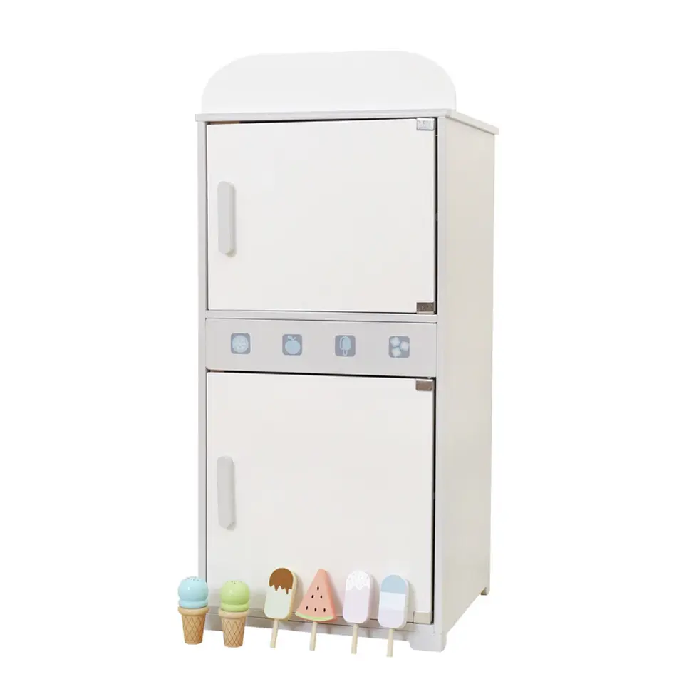 Refrigerador de Madera para Niños – Juego de Cocina  1