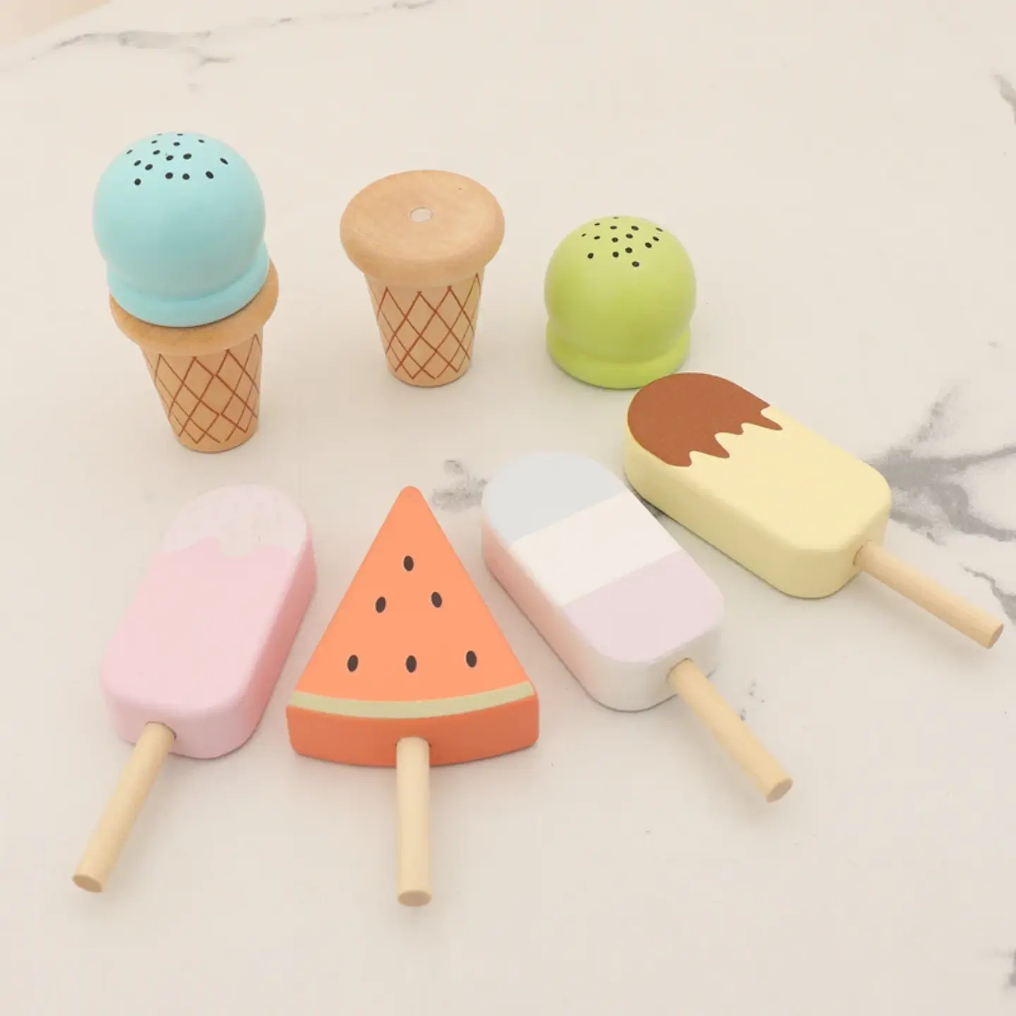 Refrigerador de Madera para Niños – Juego de Cocina  2