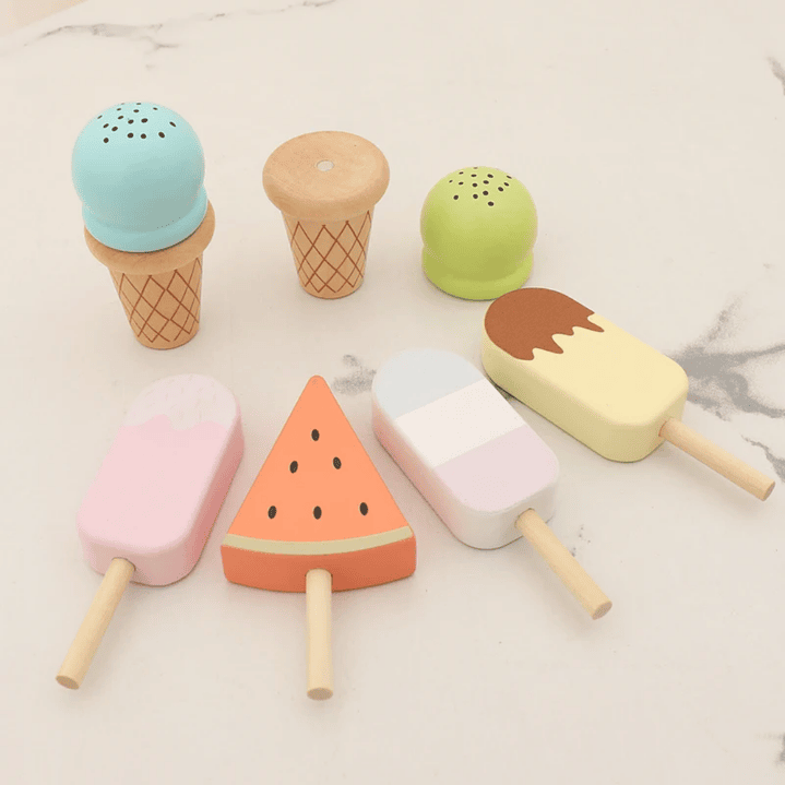 Refrigerador de Madera para Niños – Juego de Cocina  2