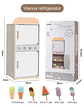 Refrigerador de Madera para Niños – Juego de Cocina  - Miniatura 5