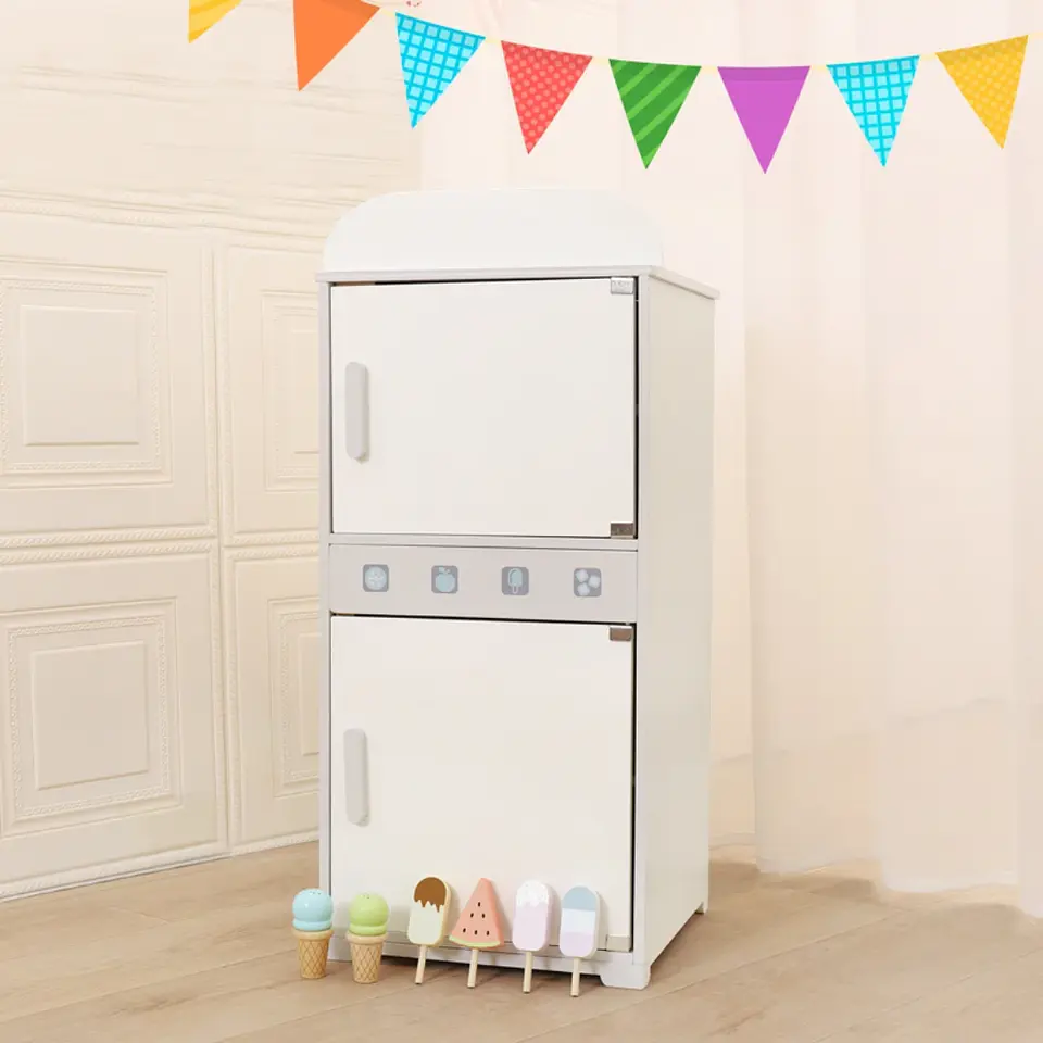Refrigerador de Madera para Niños – Juego de Cocina  6