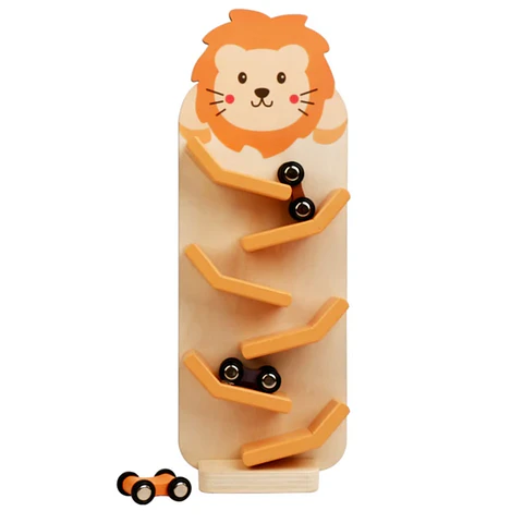 Pista de Autos con Caída Modelo Animales 