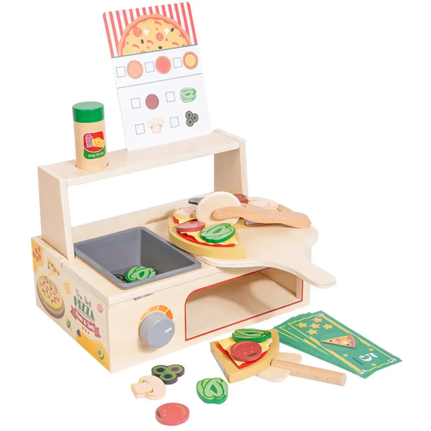 Juego de rol Horno y Pizza de Madera  1