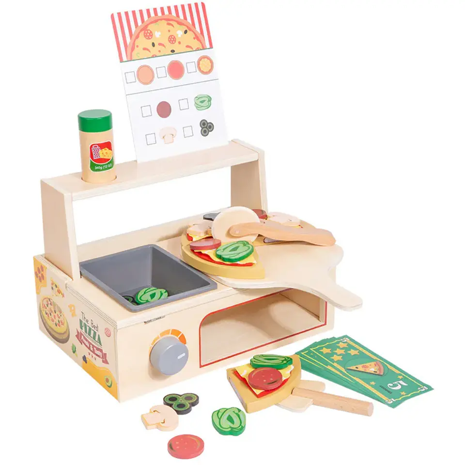 Juego de rol Horno y Pizza de Madera  1