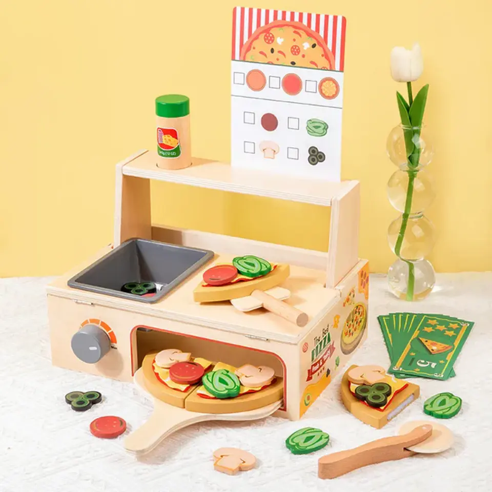 Juego de rol Horno y Pizza de Madera  3